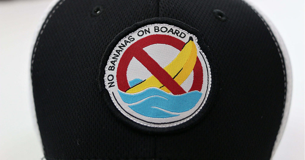 no bananas on board