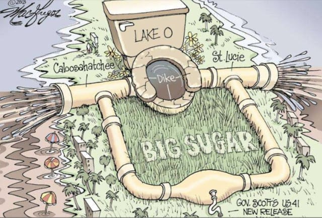 Red Tide and Lake Okochobee Discharges