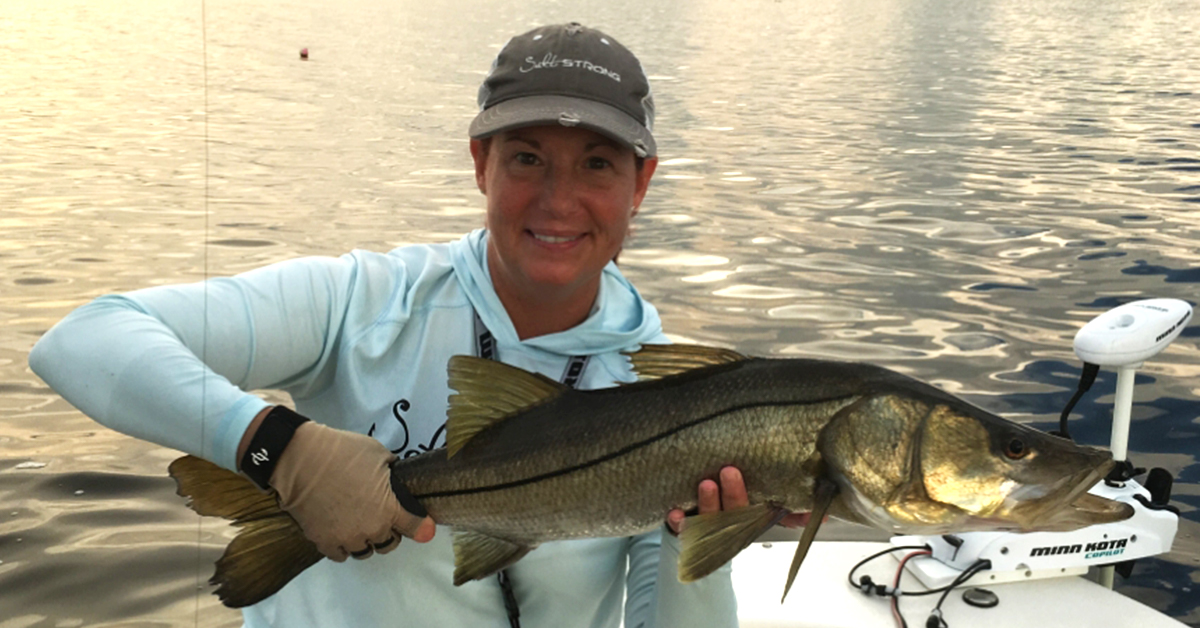 Weekend fishing Woman