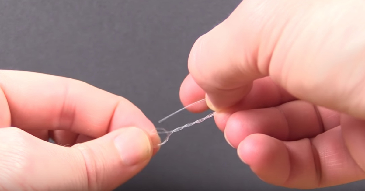 step 5 of the rapala knot