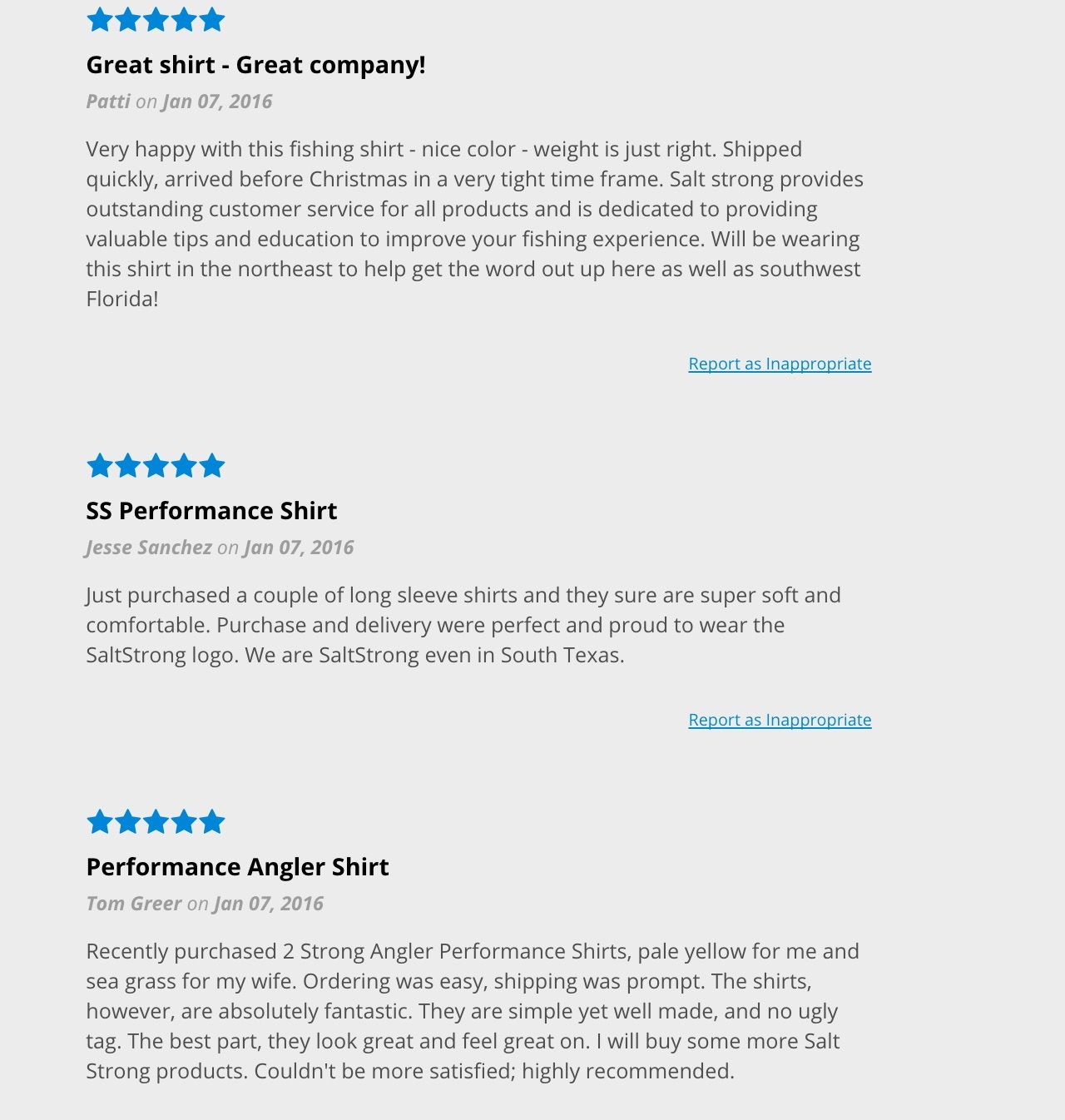 salt strong performance shirt reviews