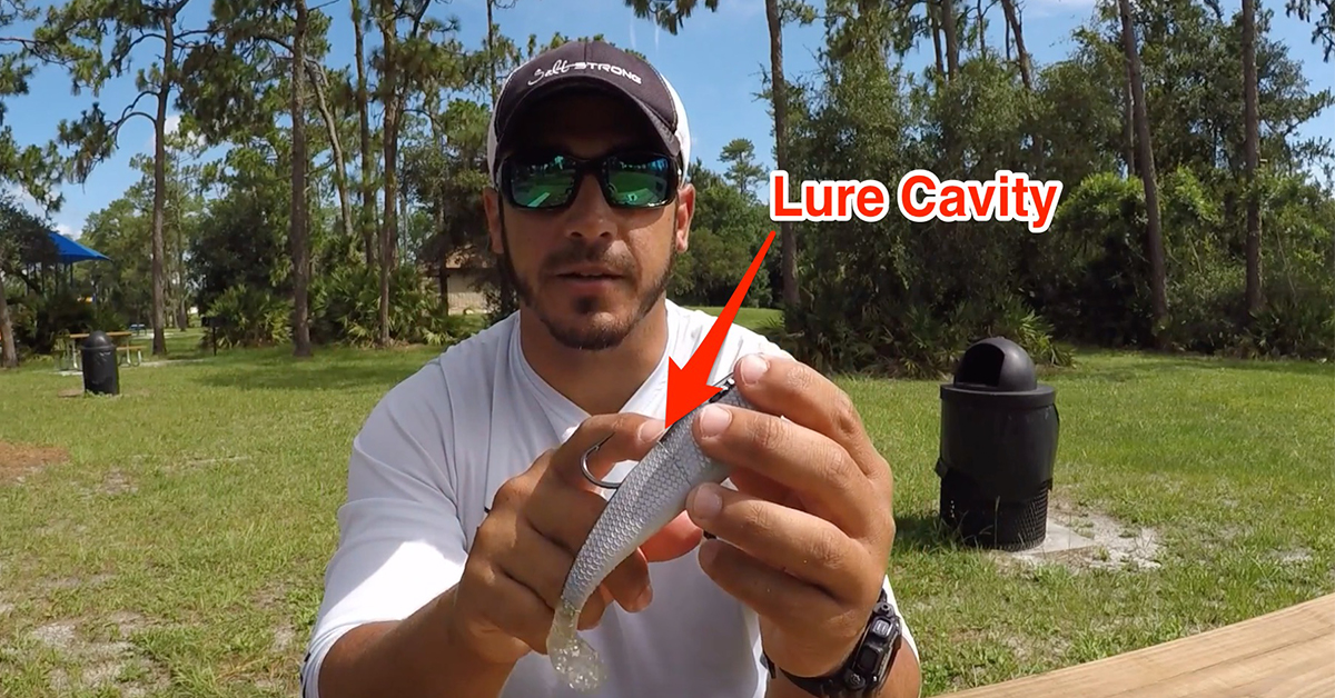 SpoolTek Lure cavity