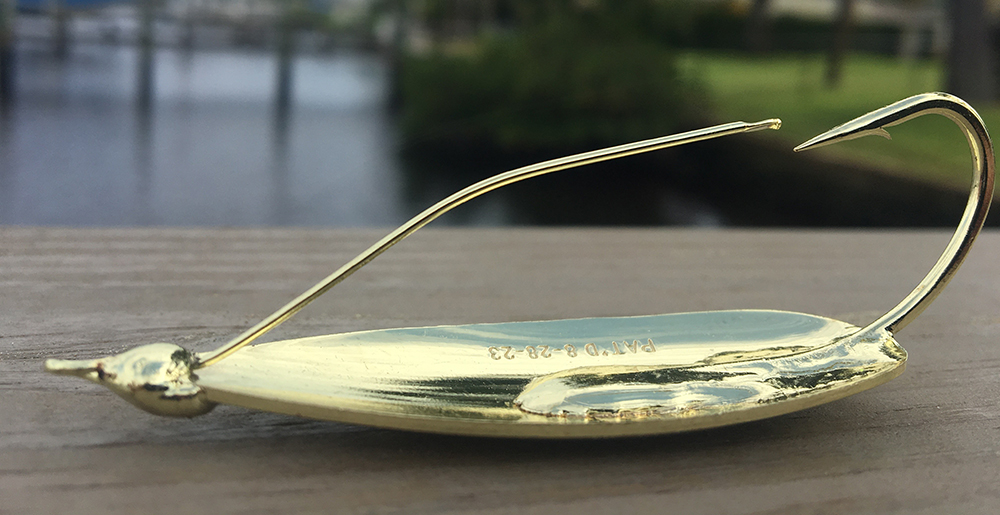 berkley johnson silver minnow weedless spoon gold