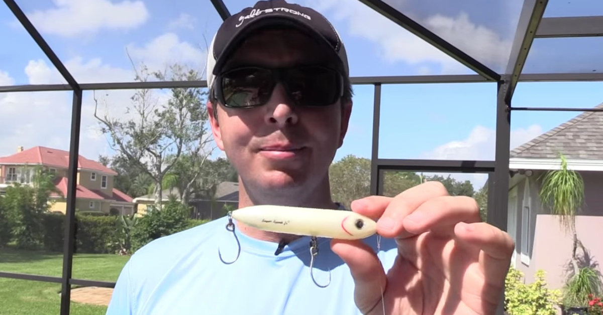 Luke Simonds and Heddon Super Spook Jr.