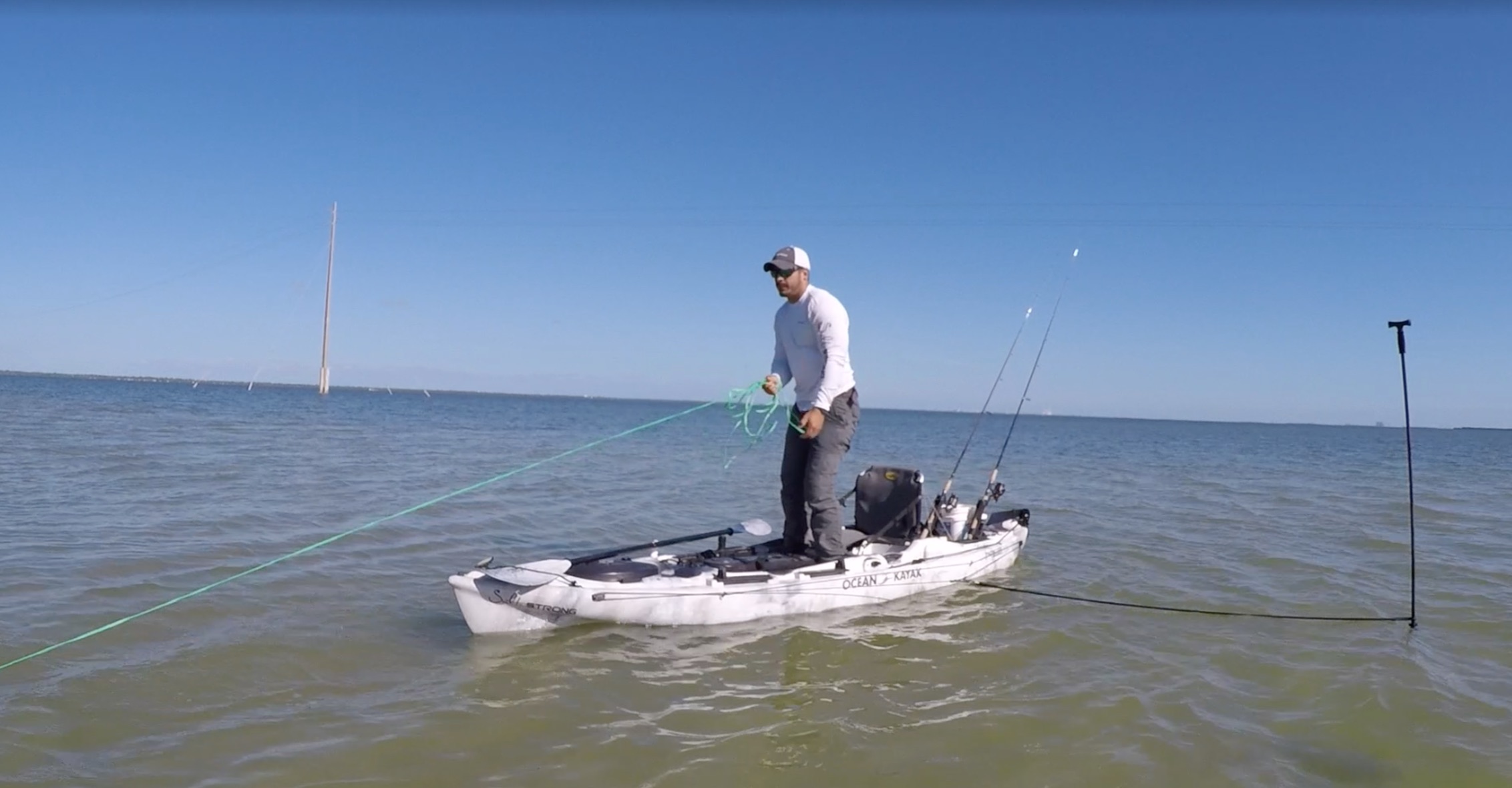 cast net tips from kayak