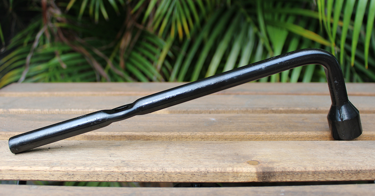 Tire Iron for trailering boat